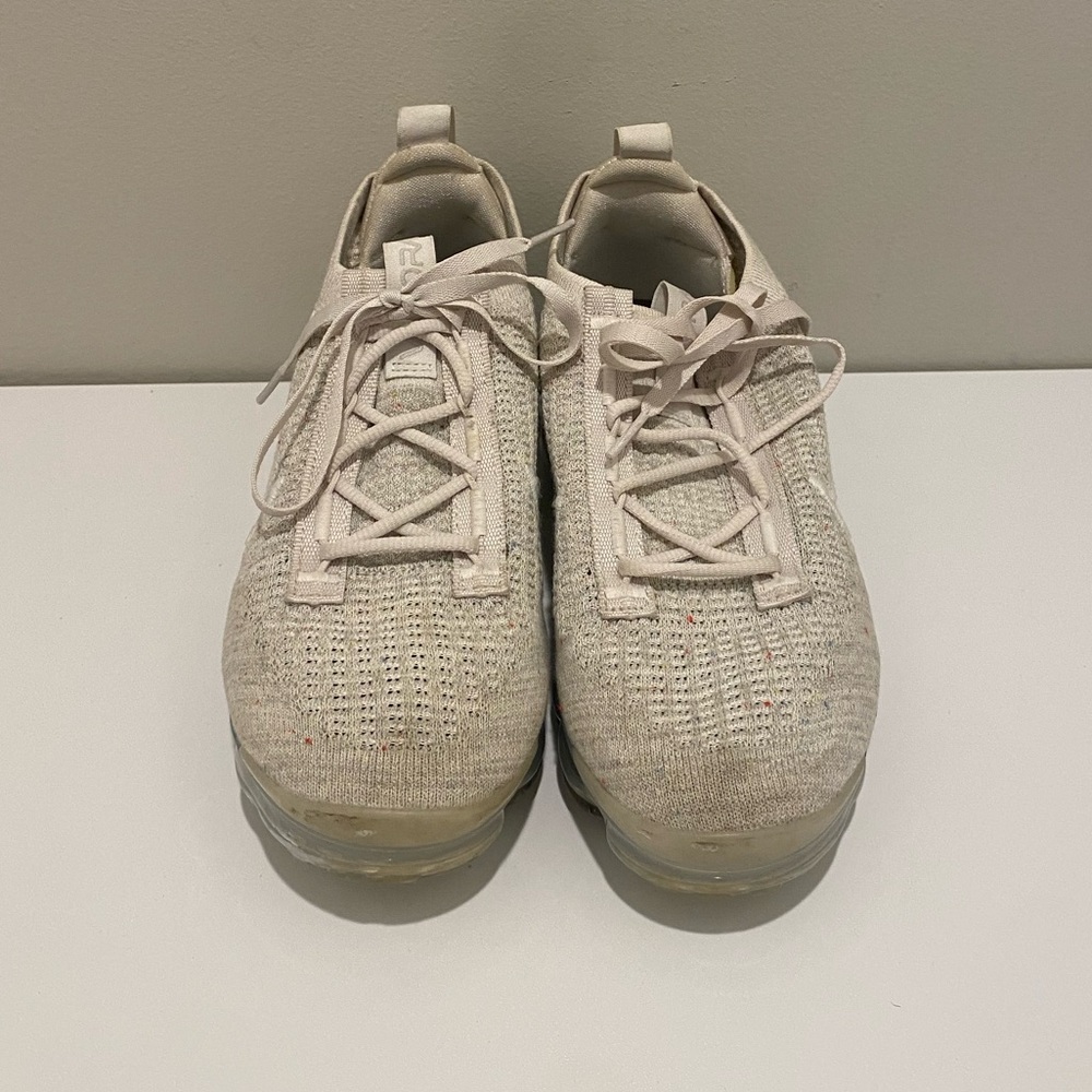 Nike Air VaporMax 2021 Flyknit Shoes Womens Size 7.5 Phantom Running DJ9975-001